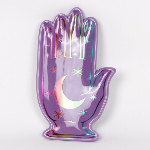 3.5*5.875*0.5''Purple Glove-Shaped Décor