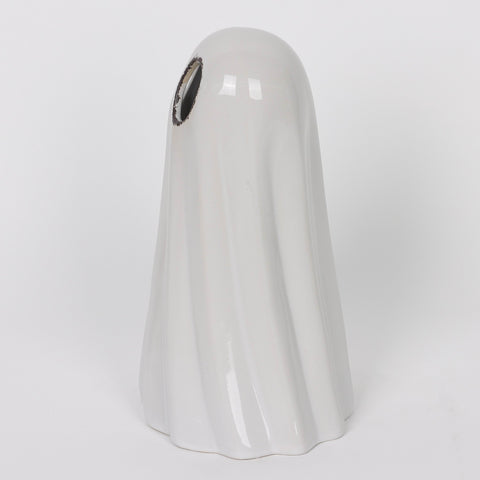 5.6*4.6*8.7''White Ceramic Ghost Décor