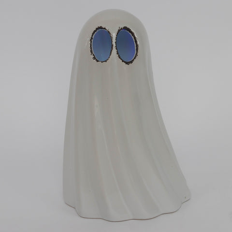 5.6*4.6*8.7''White Ceramic Ghost Décor