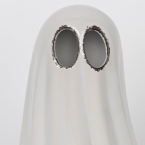 5.6*4.6*8.7''White Ceramic Ghost Décor