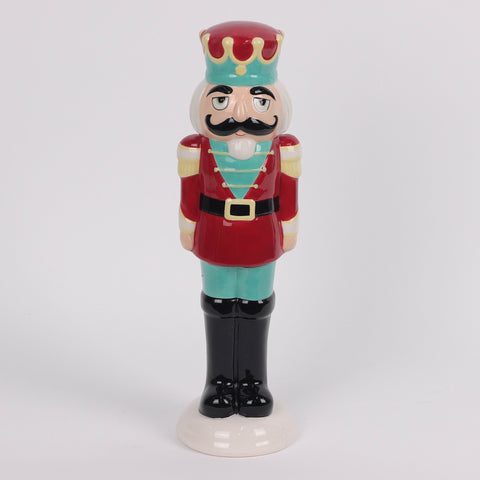 Christmas Ceramic Nutcracker Décor