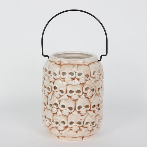 Halloween Skull Lantern | Spooky Light-Up Decor