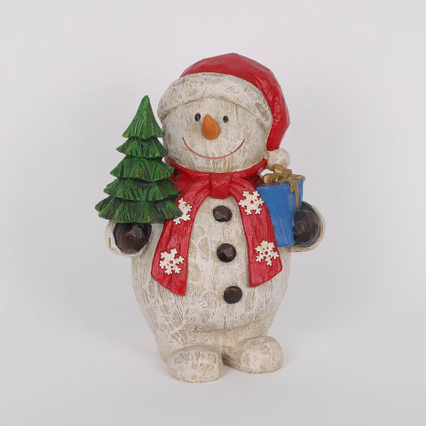 Christmas Resin Snowman Décor