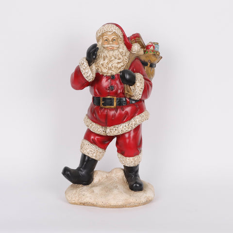 Christmas Resin Santa Décor