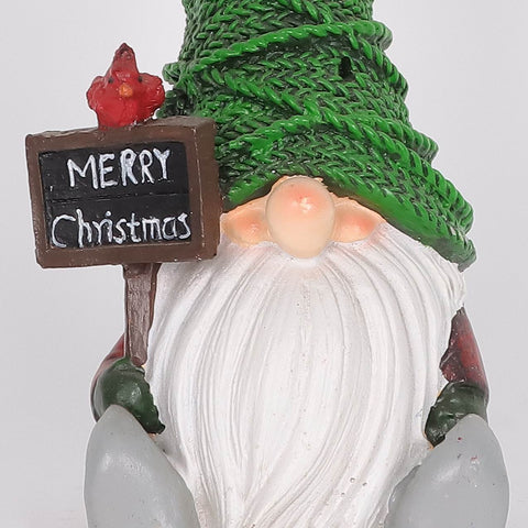 Christmas Resin Gnome Décor