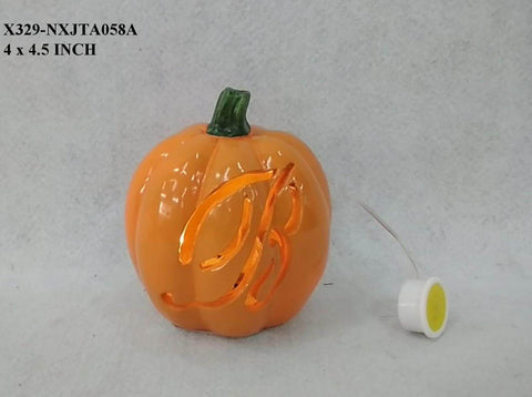 Ceramic Fall Pumpkin
