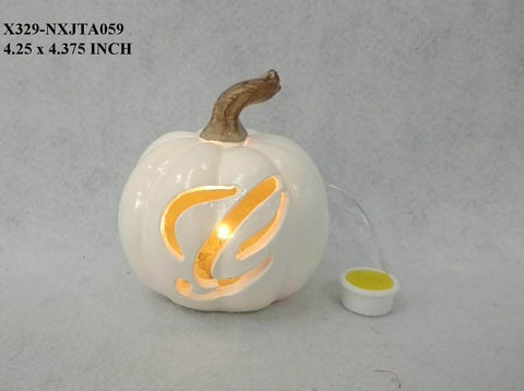 Ceramic Fall Pumpkin