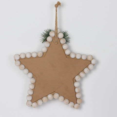 Christmas 13.0*1.0*13.0''Mdf Star Ornament | Christmas Decor | Festive Holiday Decoration