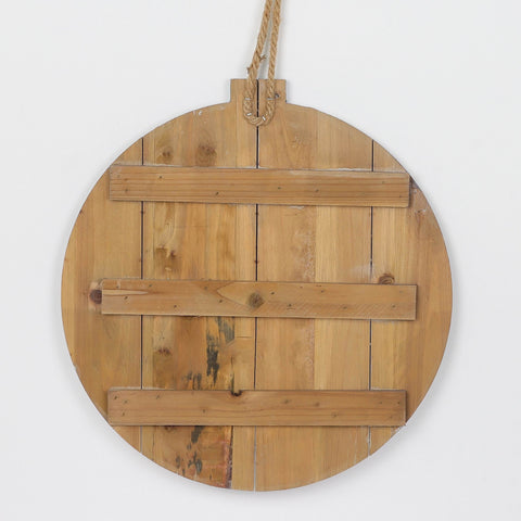 Christmas 13.0*0.75*0.0''Purple Mdf Wall Hanger | Christmas Decor | Festive Holiday Decoration