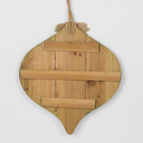 Christmas 12.625*0.75*14.0''Mdf Green Heart Wall Hanger | Christmas Decor | Festive Holiday Decoration
