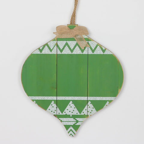 Christmas 12.625*0.75*14.0''Mdf Green Heart Wall Hanger | Christmas Decor | Festive Holiday Decoration