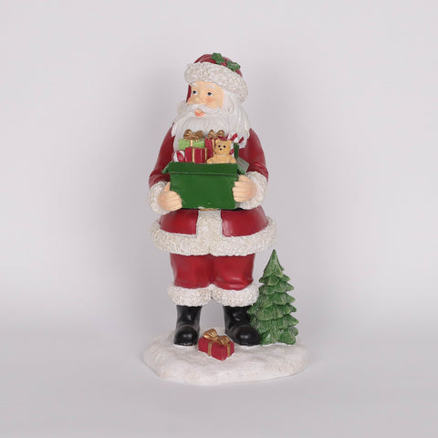 Christmas Resin Santa Décor