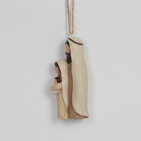 Resin Wholy Family Ornament