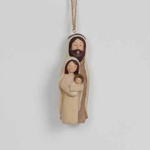Resin Wholy Family Ornament