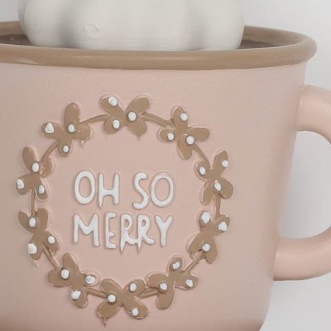 Christmas Coffee Cup Ornament