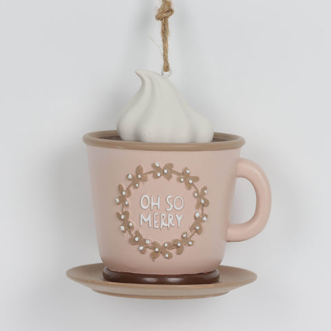 Christmas Coffee Cup Ornament