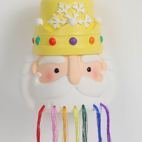 Christmas Resin Nutcracker Head Ornament