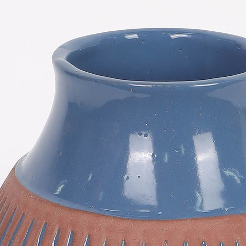 Set Of 2 Ceramic Pot  Decoration | Ceramic Vase | Boho Home Decor