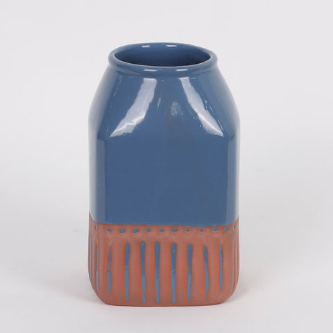 Set Of 2 Ceramic Pot  Decoration | Ceramic Vase | Boho Home Decor