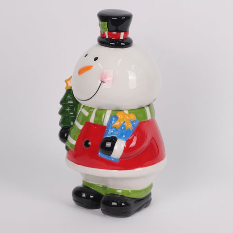 Christmas Ceramic Snowman Décor