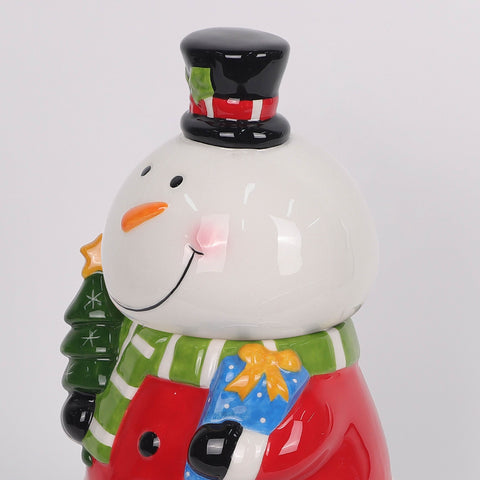 Christmas Ceramic Snowman Décor