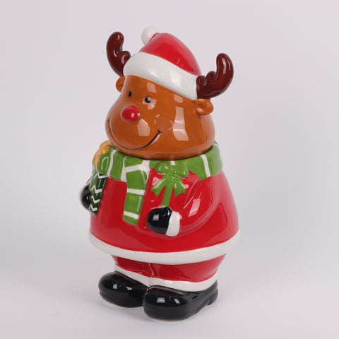 Christmas Ceramic Reindeer Décor