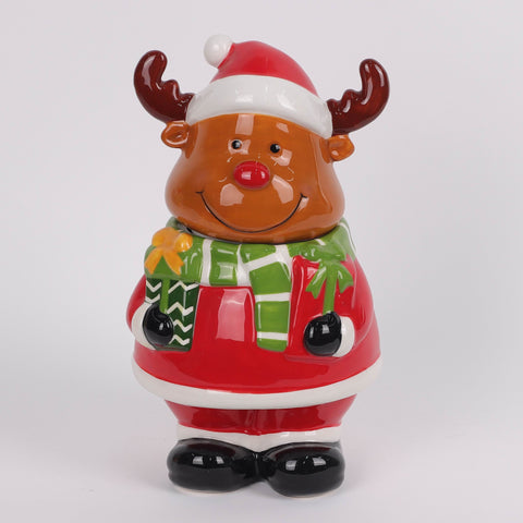 Christmas Ceramic Reindeer Décor
