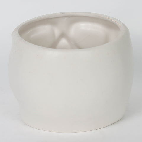7.5*6.5*4.875'' White Resin Skull Décor