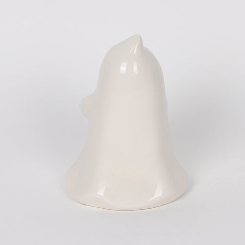 4.0*3.5*5.5'' Ceramic Have A Spooky Day Ghost Hugged Pumpkin Décor