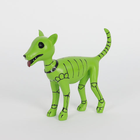 Day of the Dead Alebrije Xoloitzcuintli Dog Figurine