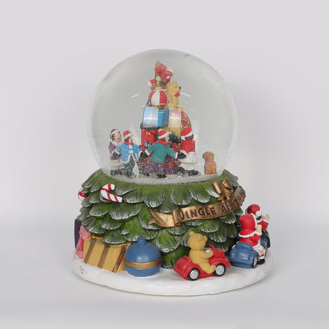 Christmas Resin Water Global Décor