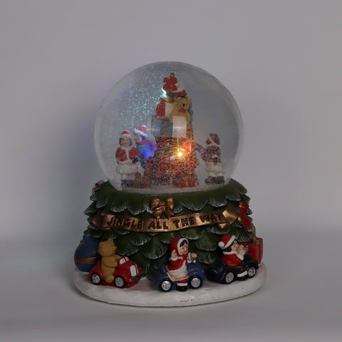 Christmas Resin Water Global Décor
