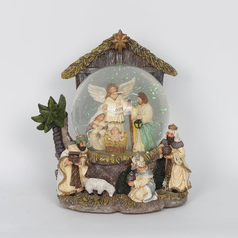 Christmas Resin Water Global Décor