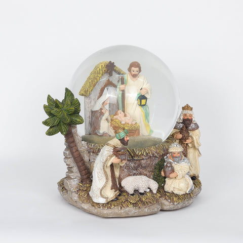 Christmas Resin Water Global Décor
