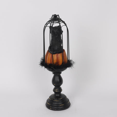 4.25*16.0''Black Cat/Pumpkin Lantern Décor