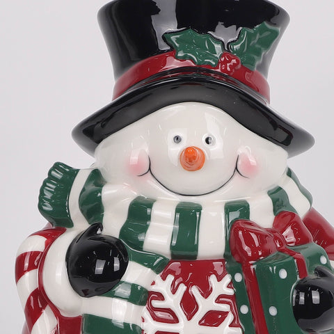 Christmas Ceramic Snowman Décor