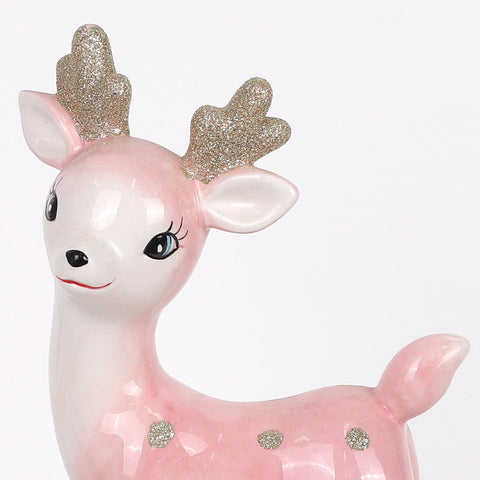 Christmas Ceramic Reindeer Décor