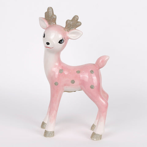 Christmas Ceramic Reindeer Décor