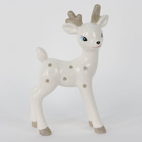 Dh Ceramic Deer 9.75 In