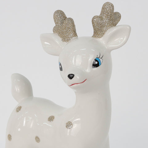 Dh Ceramic Deer 9.75 In