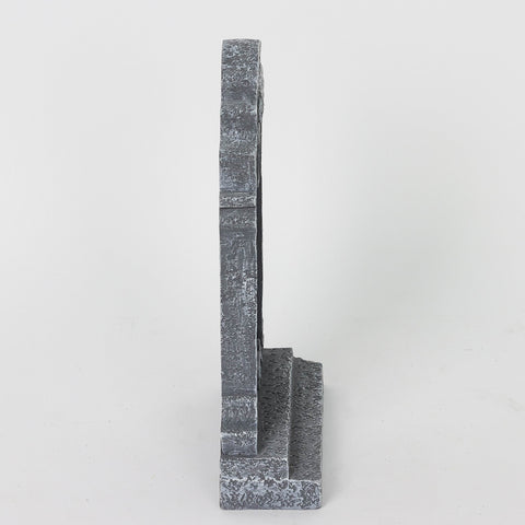 5.25*1.75*8.0'' Black Tombstones Décor