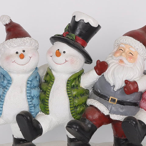Christmas Resin Santa/Snowmen Décor