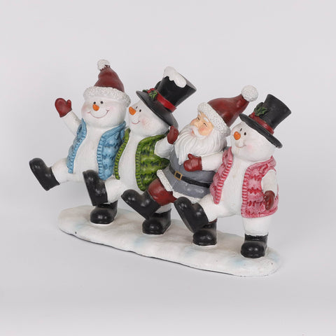 Christmas Resin Santa/Snowmen Décor