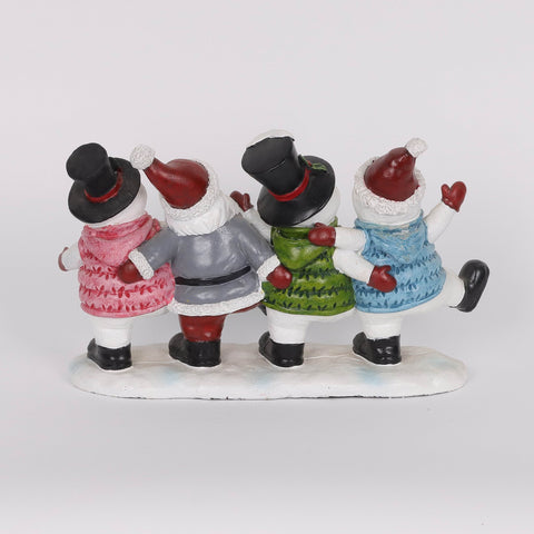 Christmas Resin Santa/Snowmen Décor