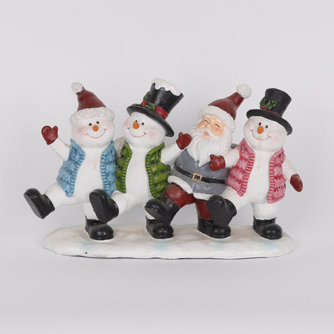 Christmas Resin Santa/Snowmen Décor