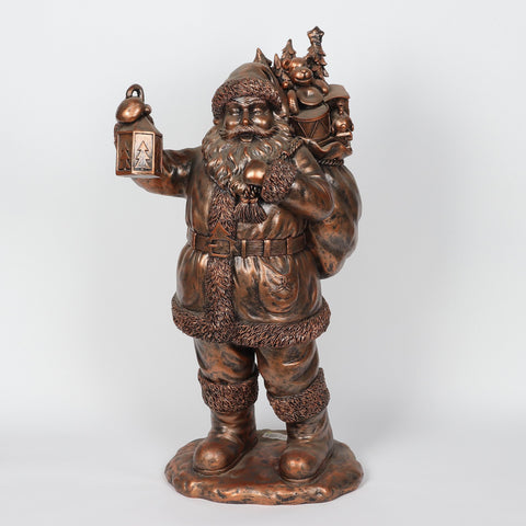 Christmas 15.0*11.0*30.5'' Polyresin Santa Décor