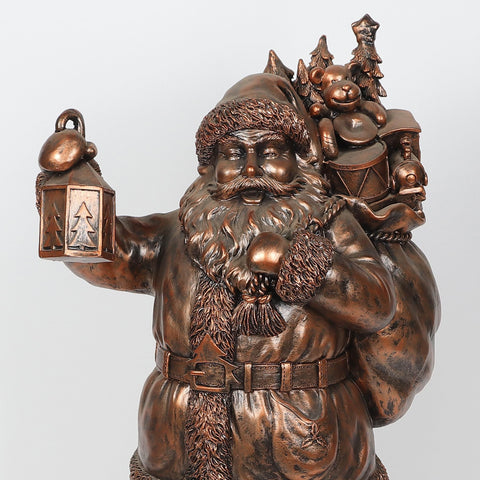 Christmas 15.0*11.0*30.5'' Polyresin Santa Décor