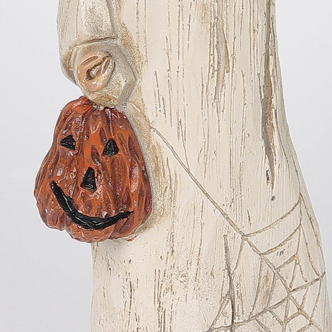 3.0*1.5*9.0''Resin Décor W/Pumpkin