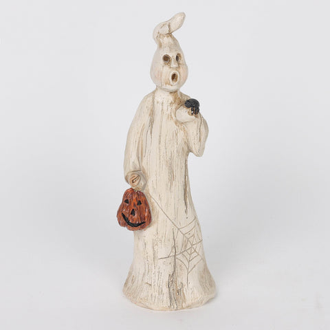 3.0*1.5*9.0''Resin Décor W/Pumpkin