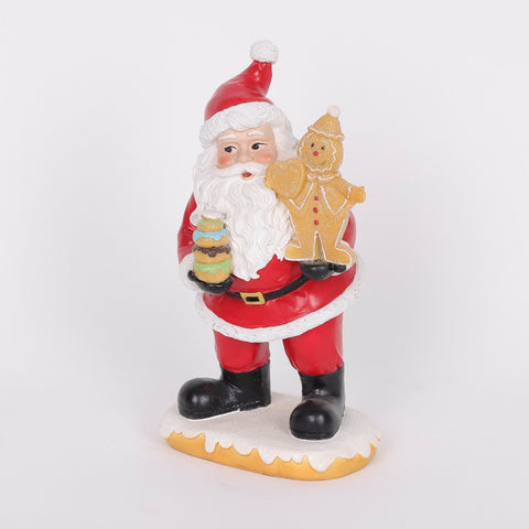 Christmas Resin Santa Décor